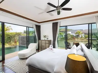 Elegant 4-Bedroom Villa with Private Pool for Rent in Pasak, Cherngtalay, Phuket