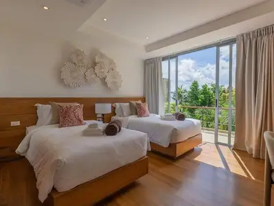 Seaview 5 bedrooms with private pool villa near Surin Beach,Choeng Thale