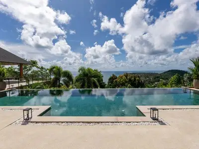 Seaview 5 bedrooms with private pool villa near Surin Beach,Choeng Thale