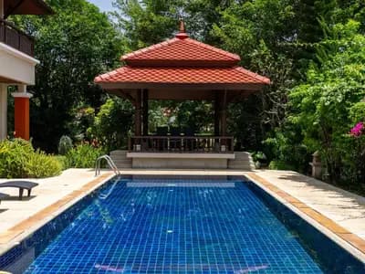 Angsana Laguna Villa – 4 bedrooms pool villa with big garden for rent near Bangtao Beach