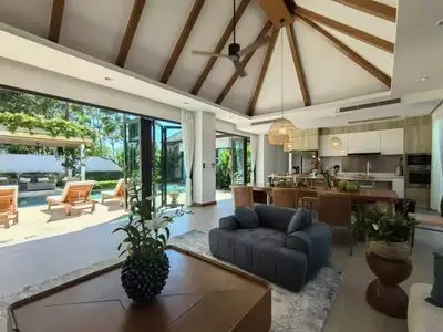 Stunning 4-Bedroom Pool Villa for Yearly Rent in Choeng Thale, Phuket