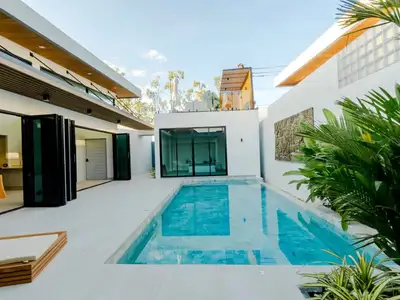 Modern 3-Bedroom Villa with Pool & Roof Terrace in Laguna-Layan-Bangtao, Phuket