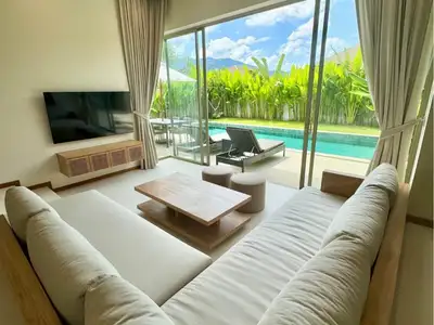 Trichada Breeze – Elegant 3-Bedroom Pool Villa for Rent in Bangtao, Phuket