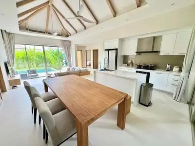 Modern Tropical Luxury at Trichada Sky – 3+1 Bedroom Villa for Rent in Phuket