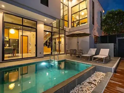 Modern 3-Bedroom Pool Villa for Rent in Cherngtalay, Phuket