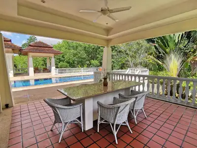Spacious 7-Bedroom Villa with Private Pool and Large Garden in Thalang
