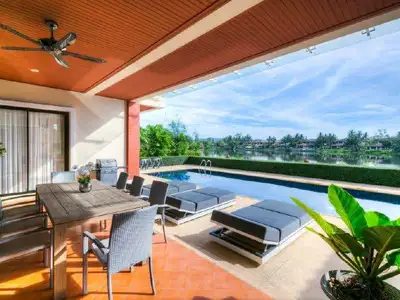 Spacious 5-Bedroom Pool Villa with Lake View for Rent in Laguna, Phuket