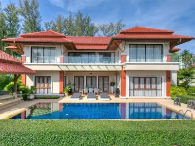 Spacious 5-Bedroom Pool Villa with Lake View for Rent in Laguna, Phuket