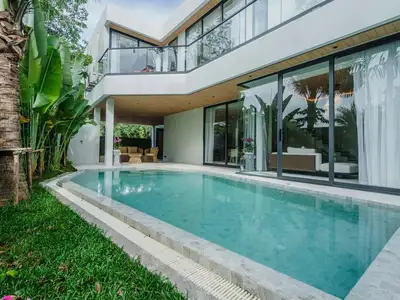 Modern 3-Bedroom Pool Villa for Sale Near Layan Beach – Phuket
