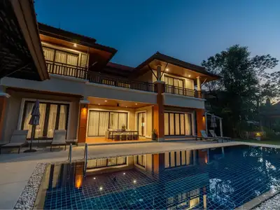 Laguna Village Lakeview – Elegant 4-Bedroom Pool Villa for Long-Term Rent