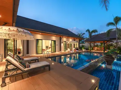 Two Tara Villa near Layan Beach | 4-Bedroom Pool Villa for Rent