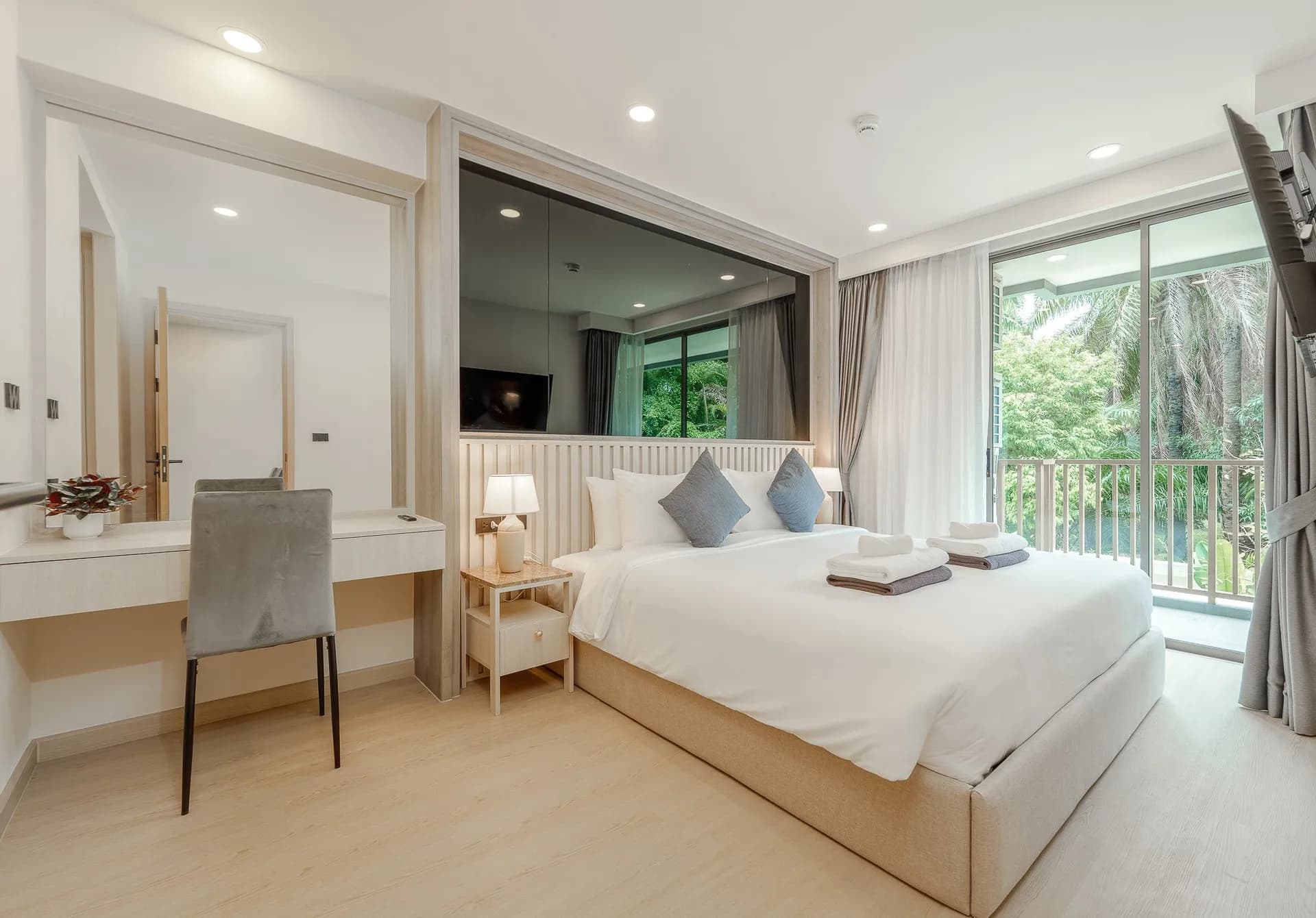 Garden View Condo in Cherng Talay - Fully Equipped & Ready to Move In | SD25092601