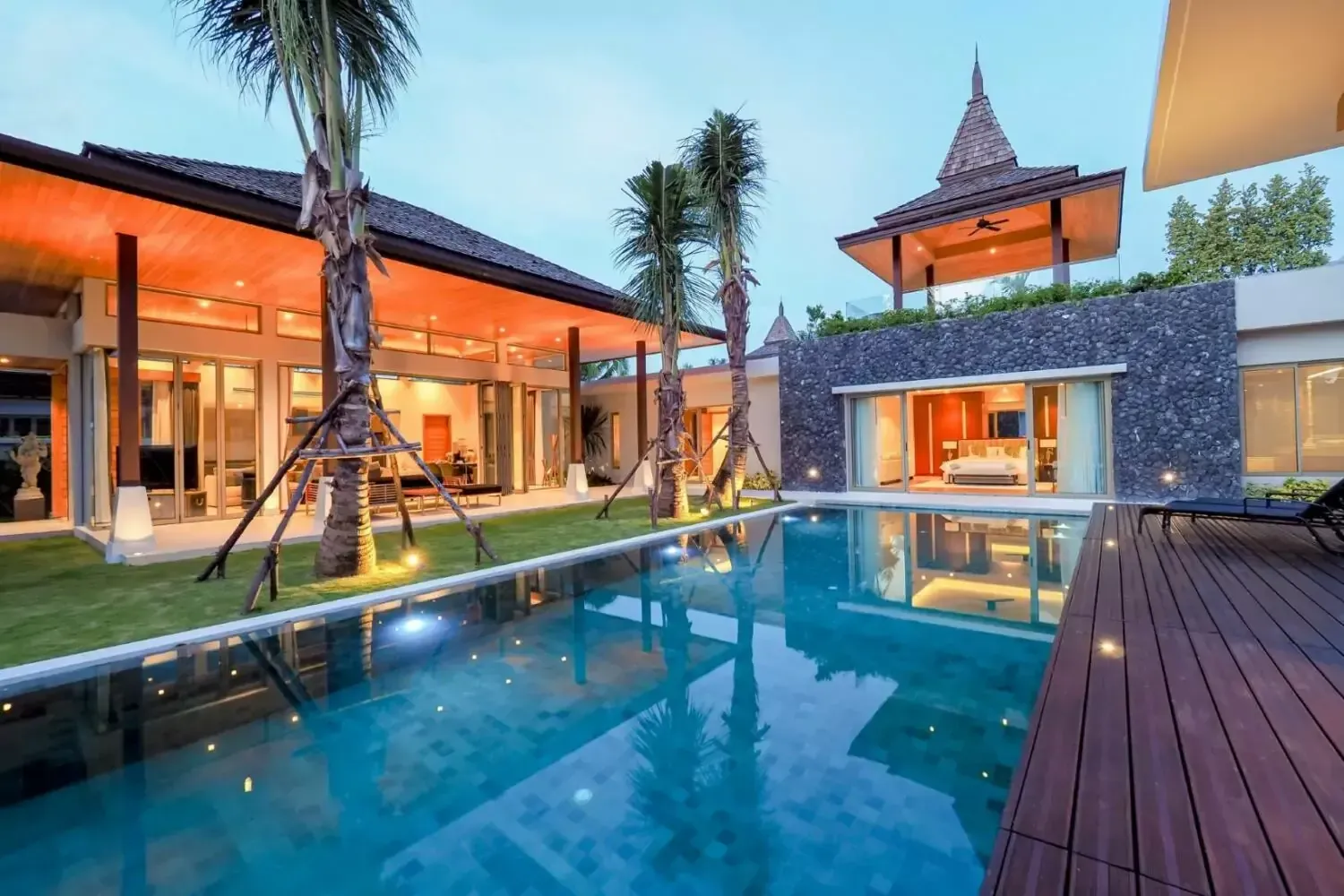 Botanica Prestige villa – Luxury 4 bedrooms pool in Layan – Choeng Thale, Phuket
