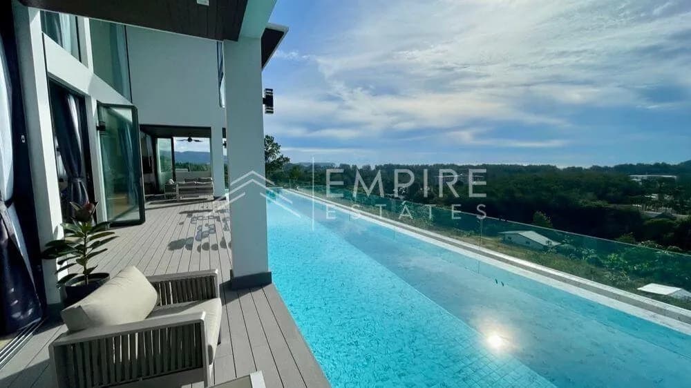 Luxurious Sea view 6 bedroom with private pool villa for sell in Layan