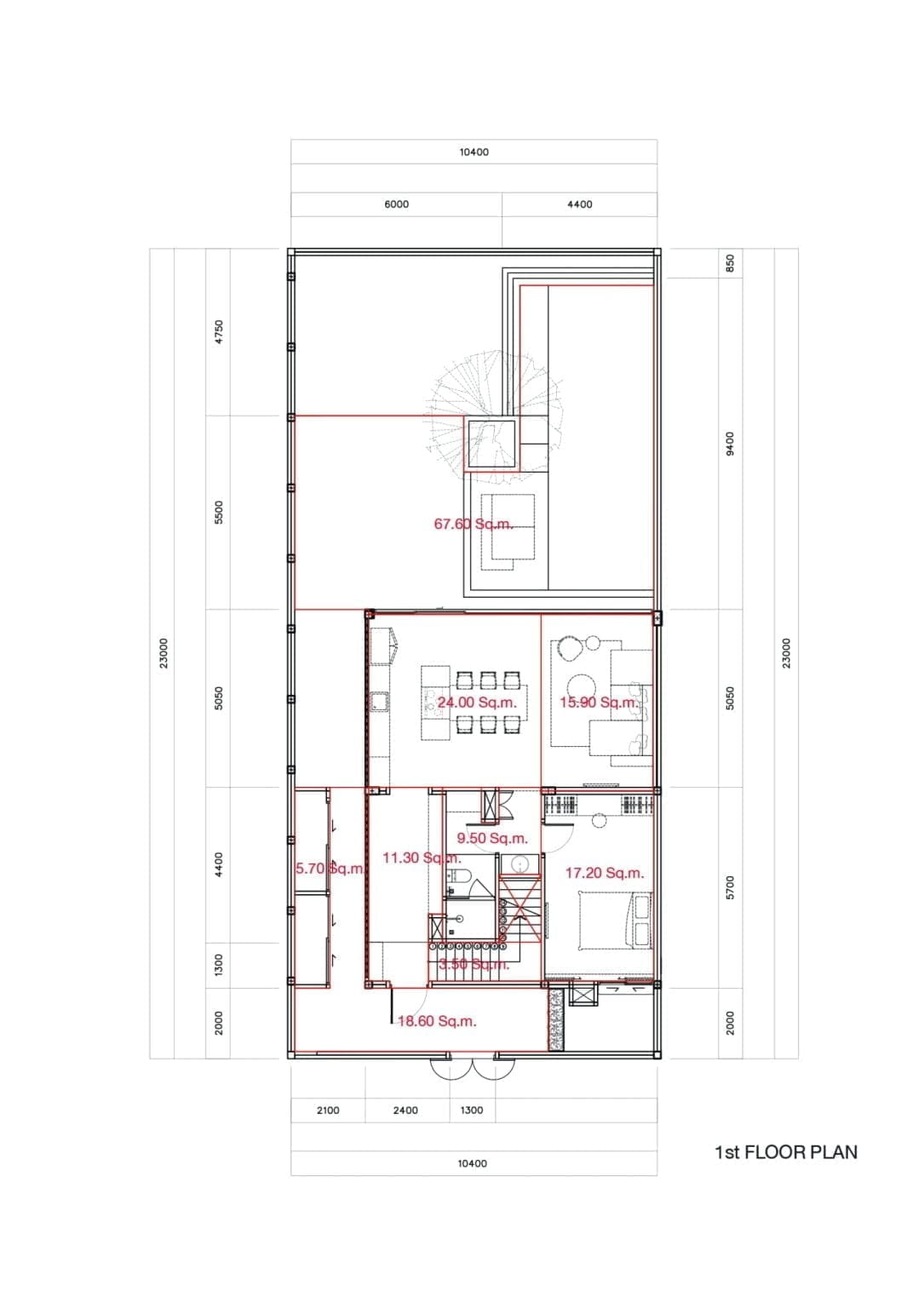 1st Floor Plan