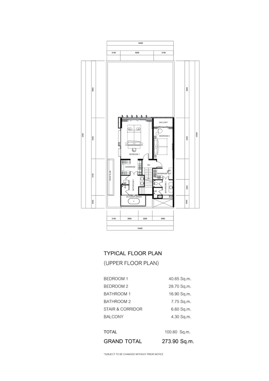 MOB Upper Floor Plan