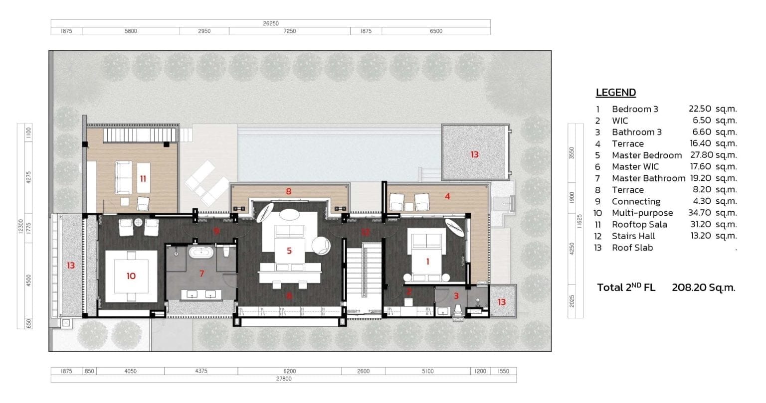 Ozone grand residence floor plan floor 2