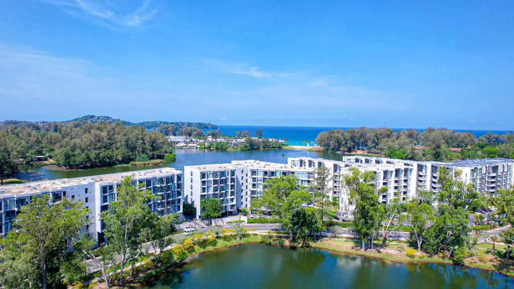 View on Cassia Residence in Phuket with lac view and sea view