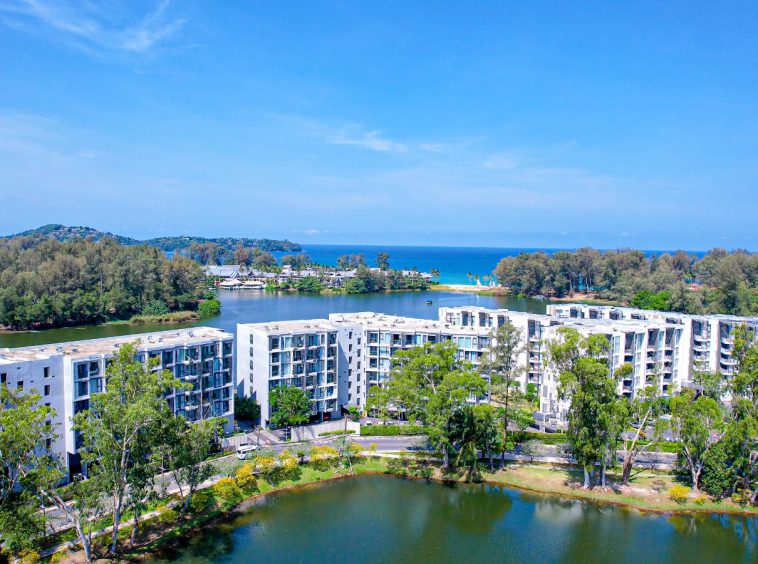 View on Cassia Residence in Phuket with lac view and sea view